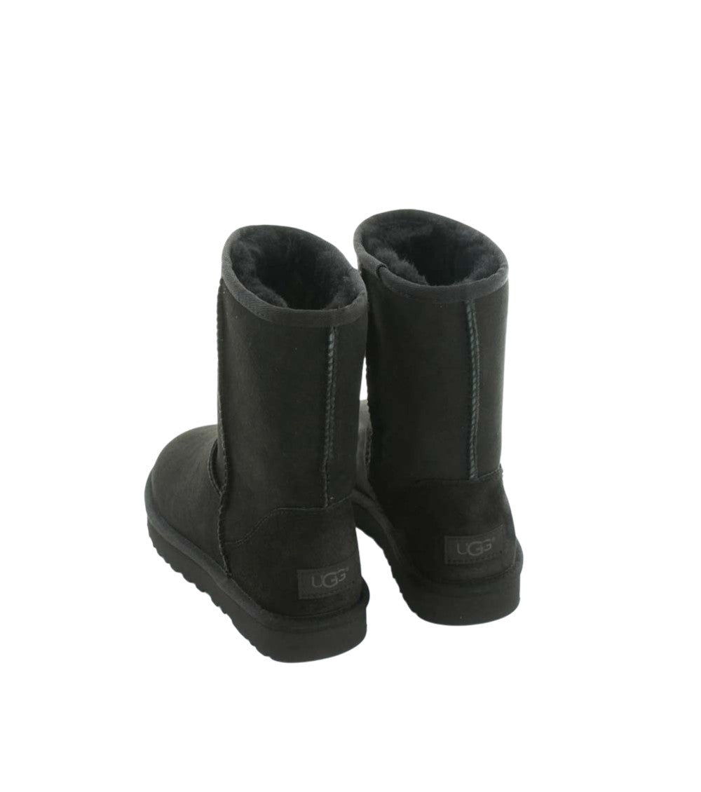 Black Classic Short Boots 4