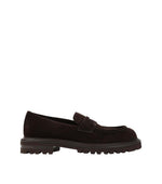 Brown Suede Loafers 1
