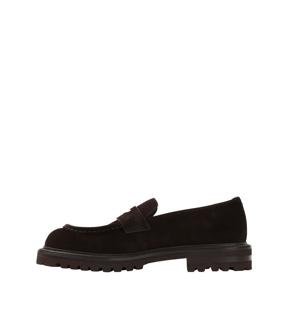 Brown Suede Loafers 2