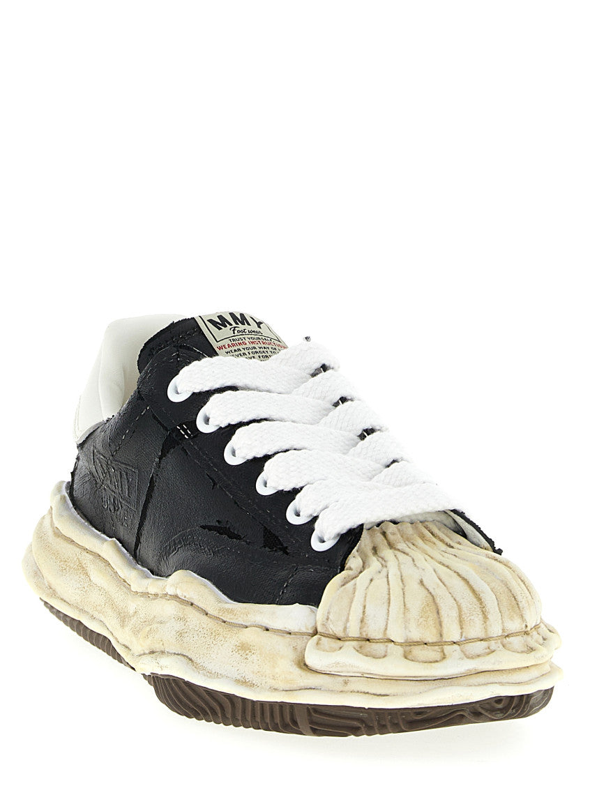 Black Lace Up Sneakers 2