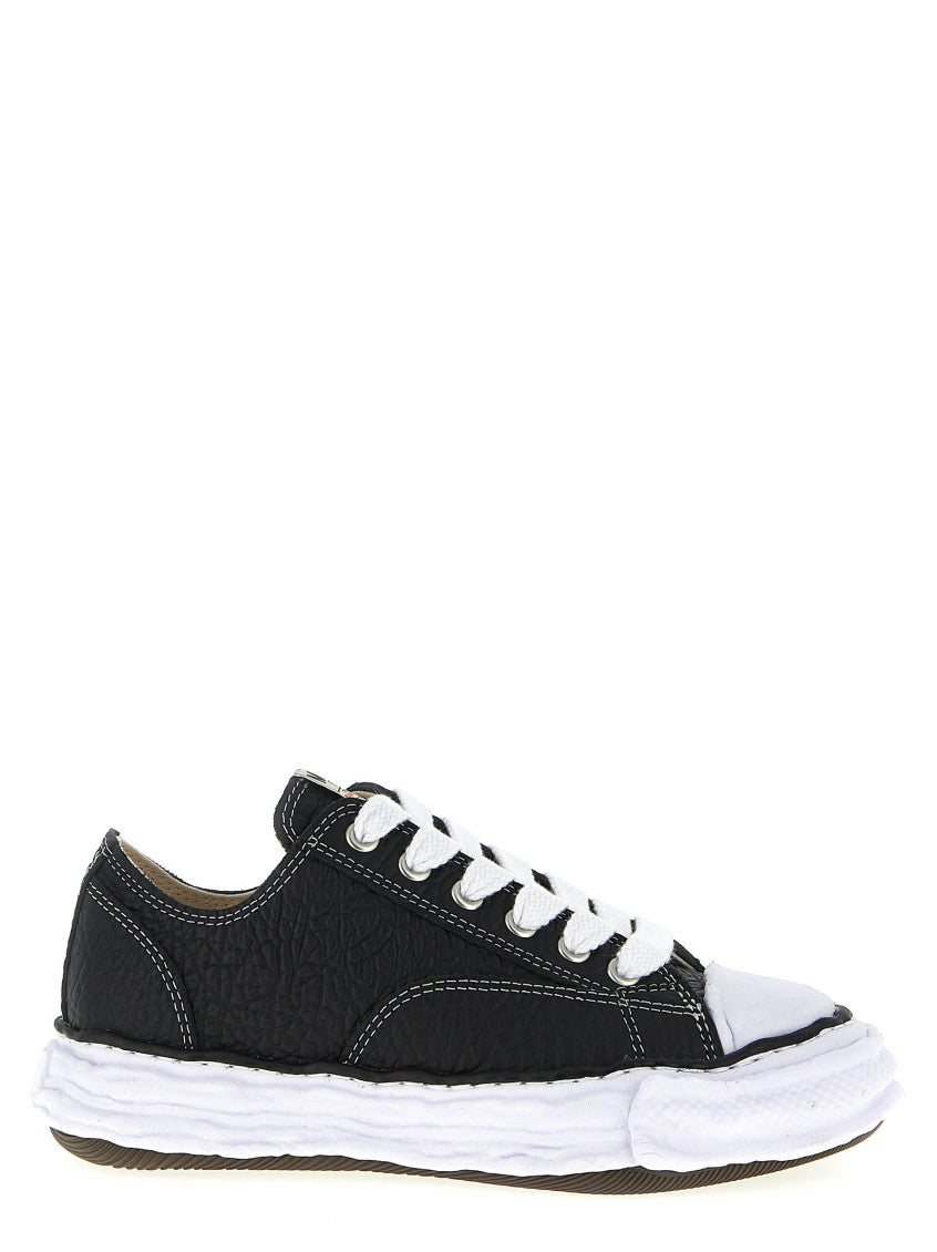 Black Lace Up Sneakers 1