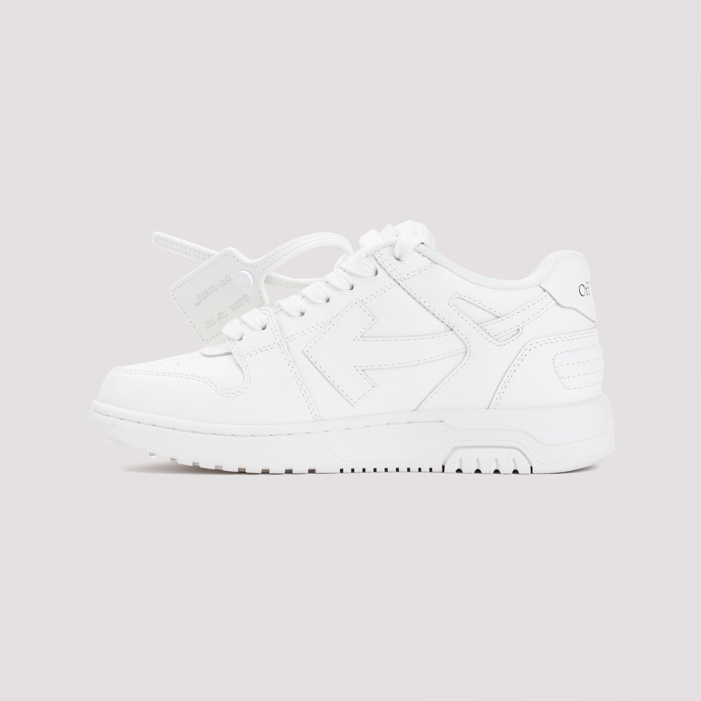White Out-of-Office Leather Sneakers 4