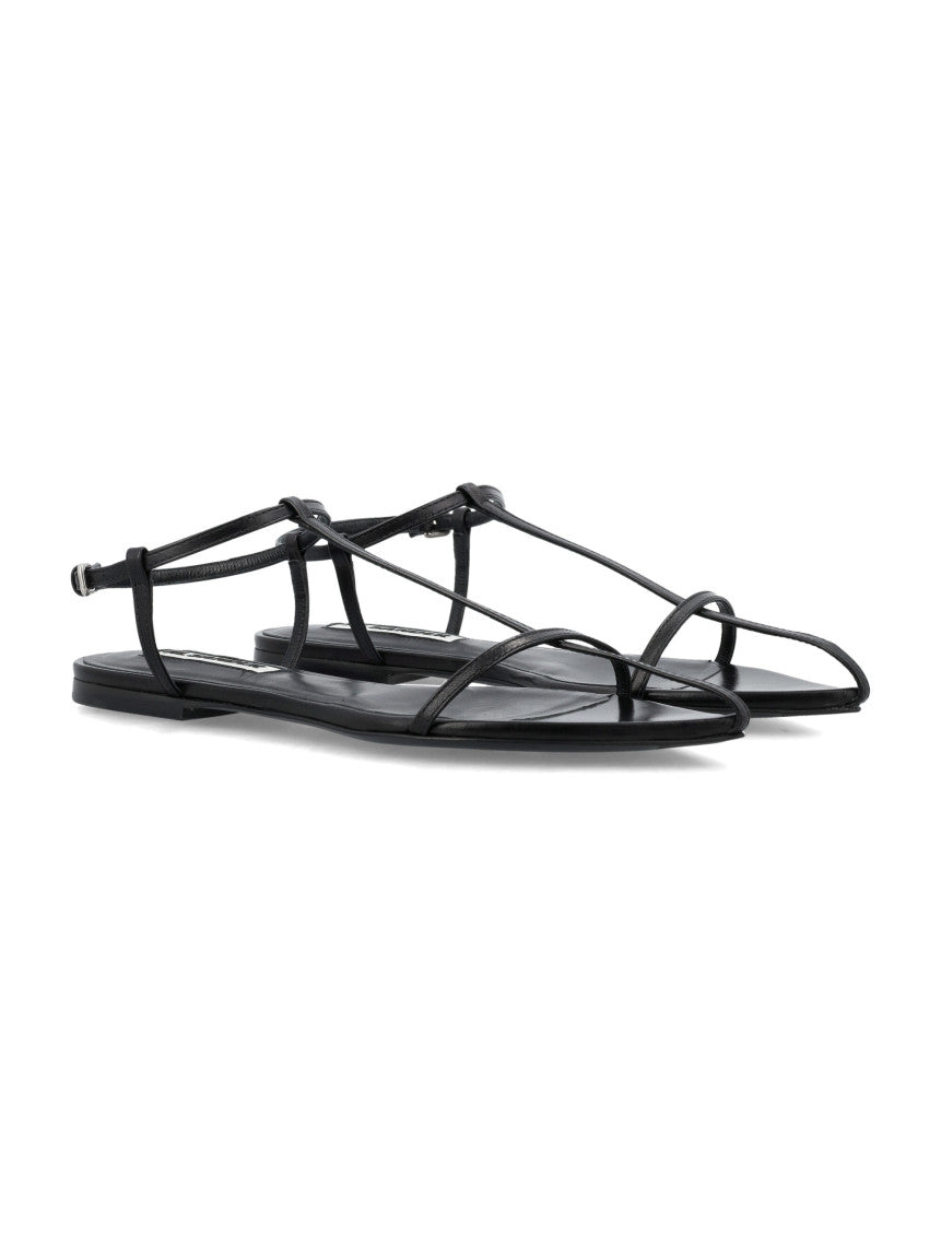 Black Ankle-strap Sandals 2