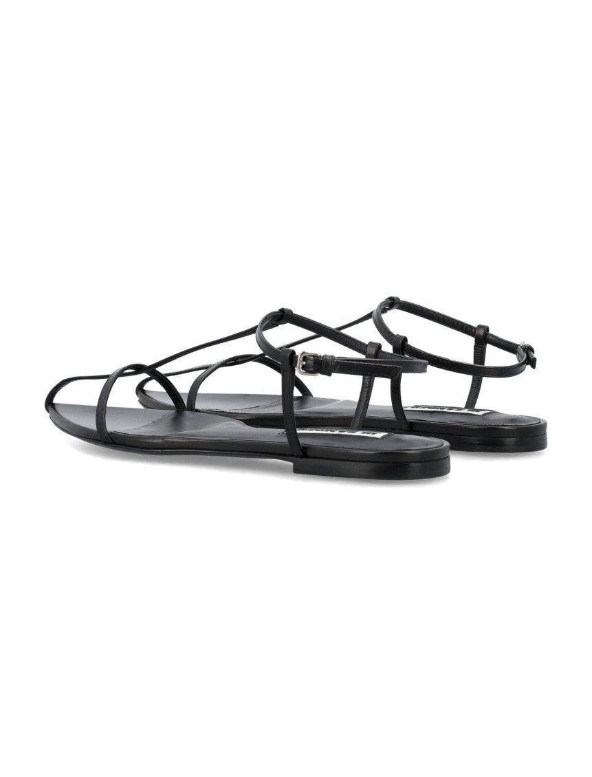 Black Ankle-strap Sandals 4