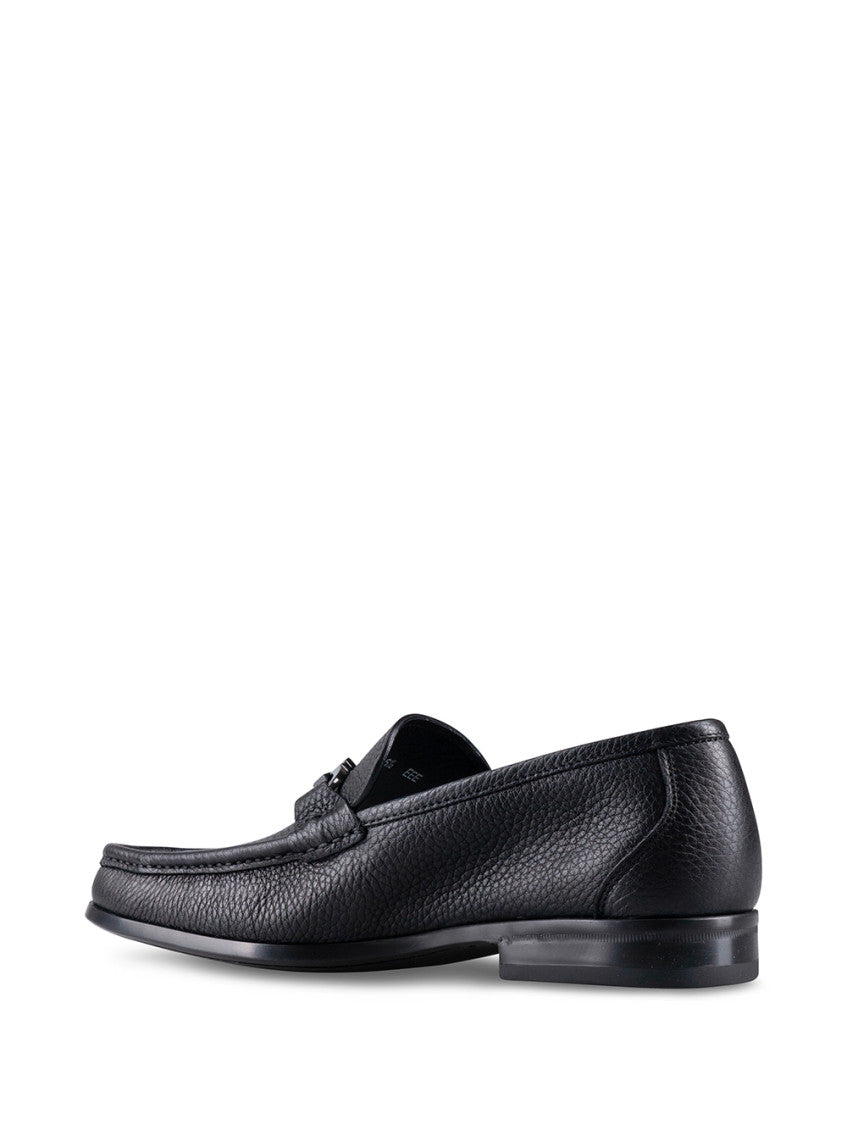Black Leather Loafers 5
