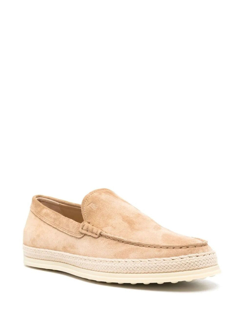 Beige Slip On Loafers 2
