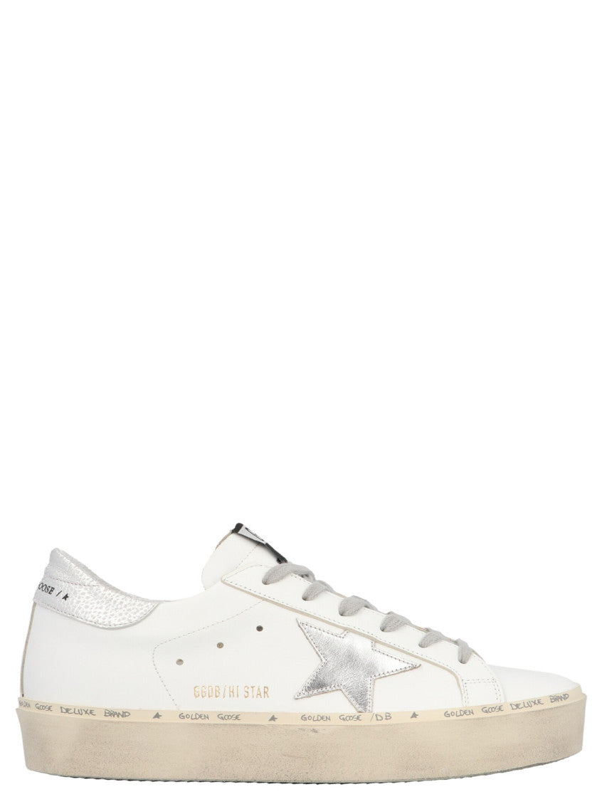 White Hi-Star Sneakers 1