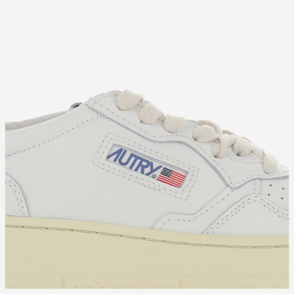 White Leather Sneakers 5
