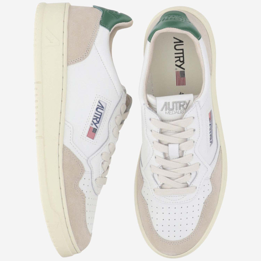 White Low Medalist Sneakers 2
