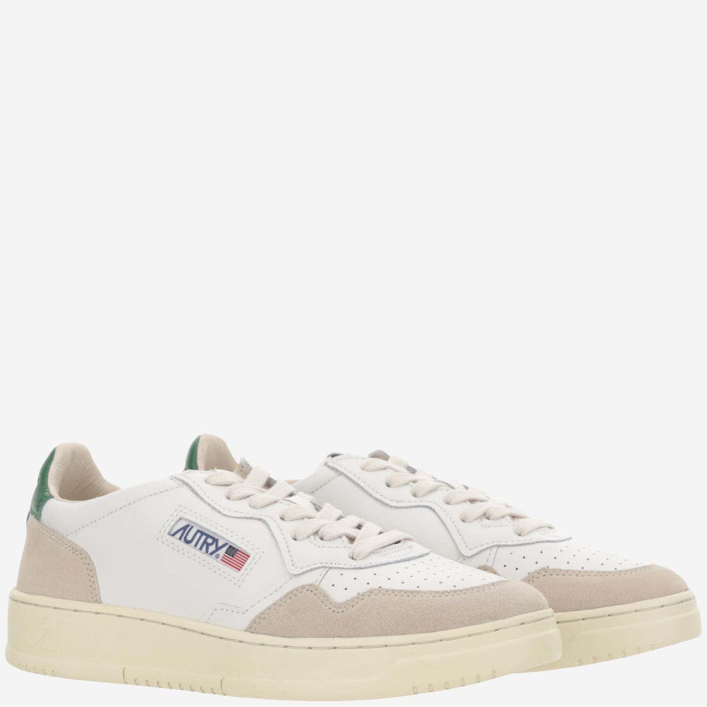 White Low Medalist Sneakers 3