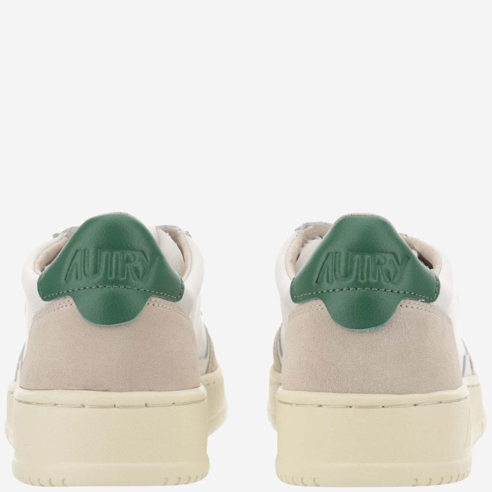 White Low Medalist Sneakers 4