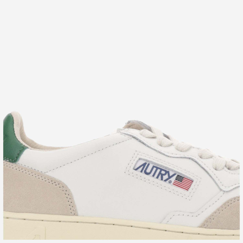 White Low Medalist Sneakers 5