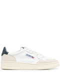 Blue Medialist Low Leather Sneakers 1