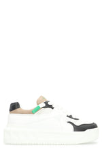 White Lace Up Sneakers 1