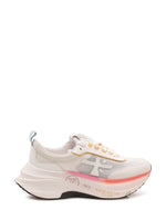 White Logo Hill Sneakers 1