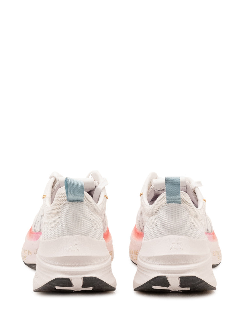 White Logo Hill Sneakers 3