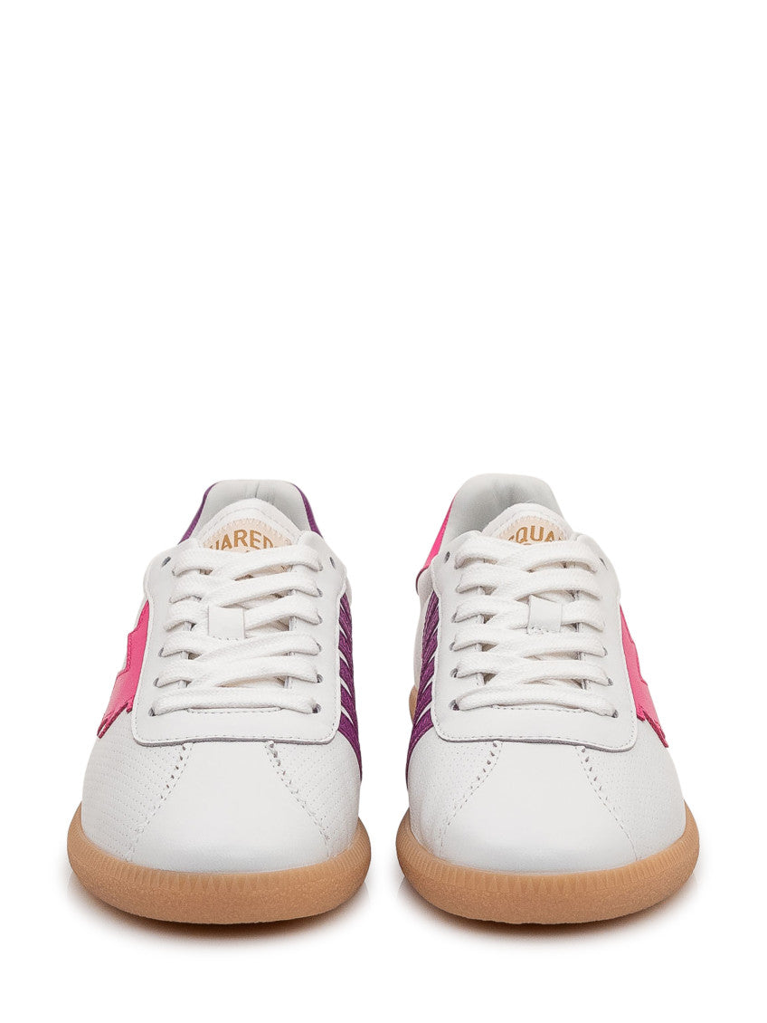 White Logo Sneakers 2