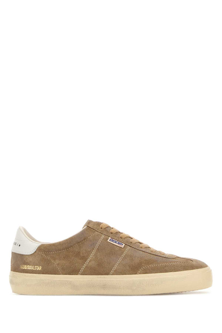 Brown Lace Up Sneakers 1