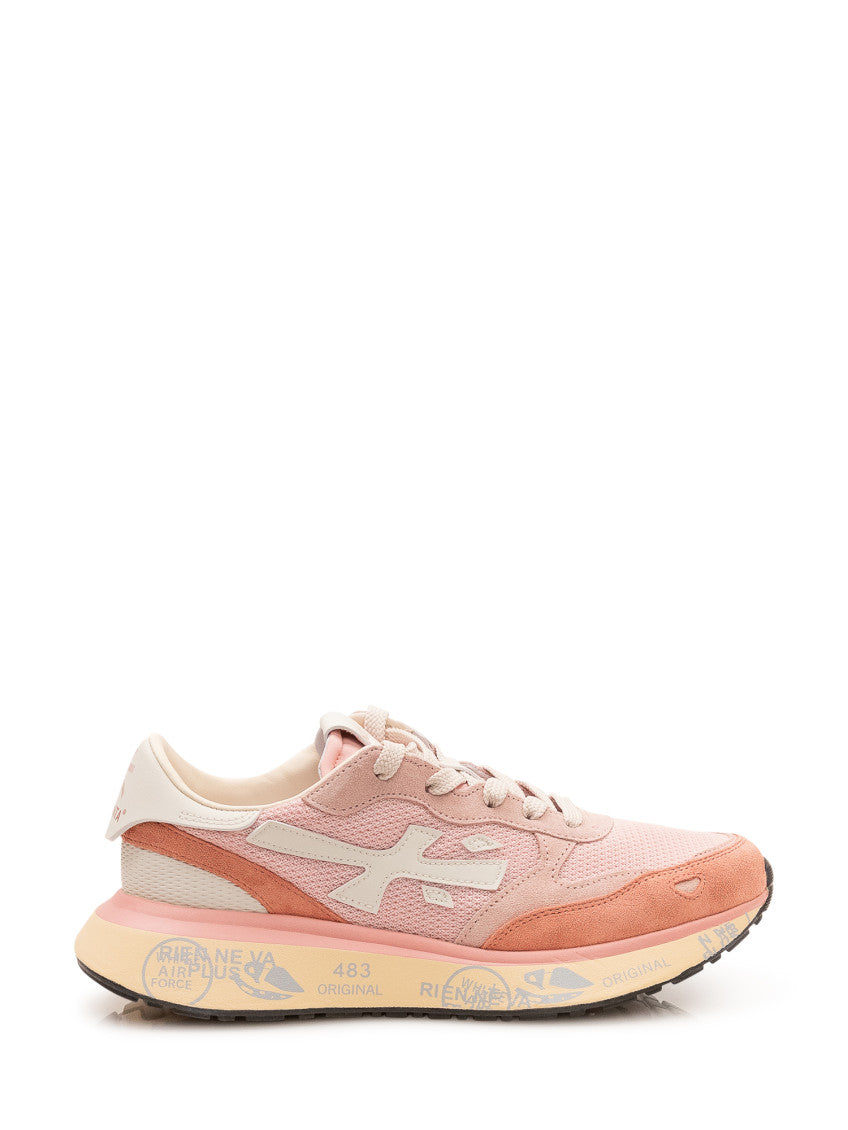 Pink Color Block Lauryn Sneakers 1