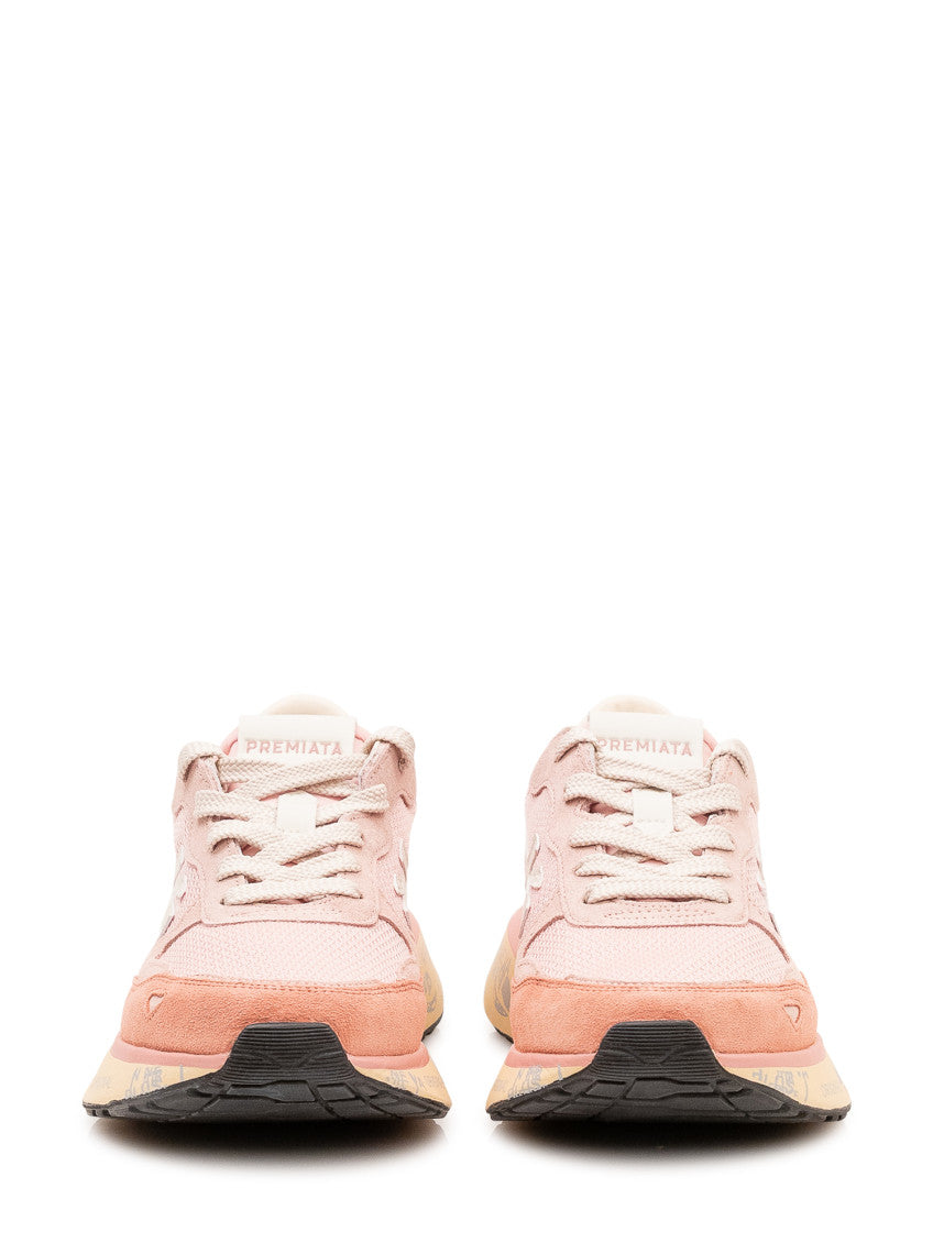 Pink Color Block Lauryn Sneakers 2