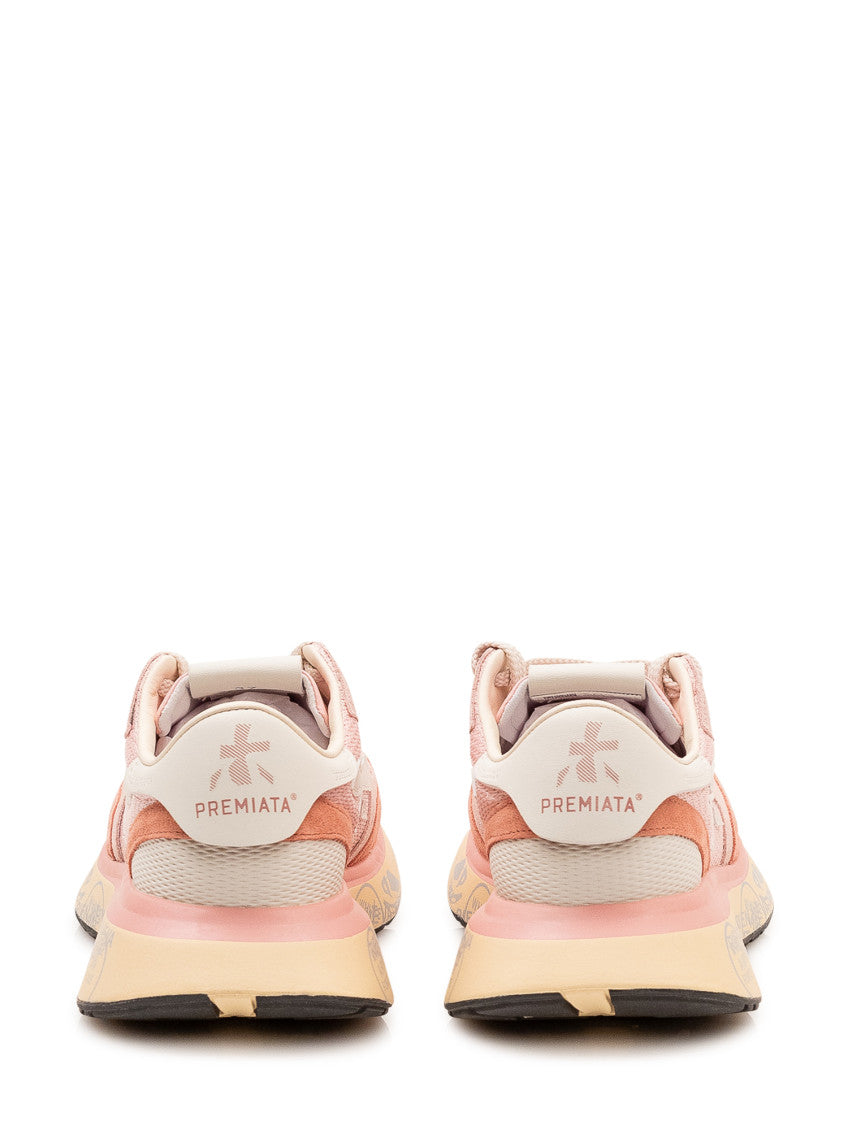 Pink Color Block Lauryn Sneakers 3