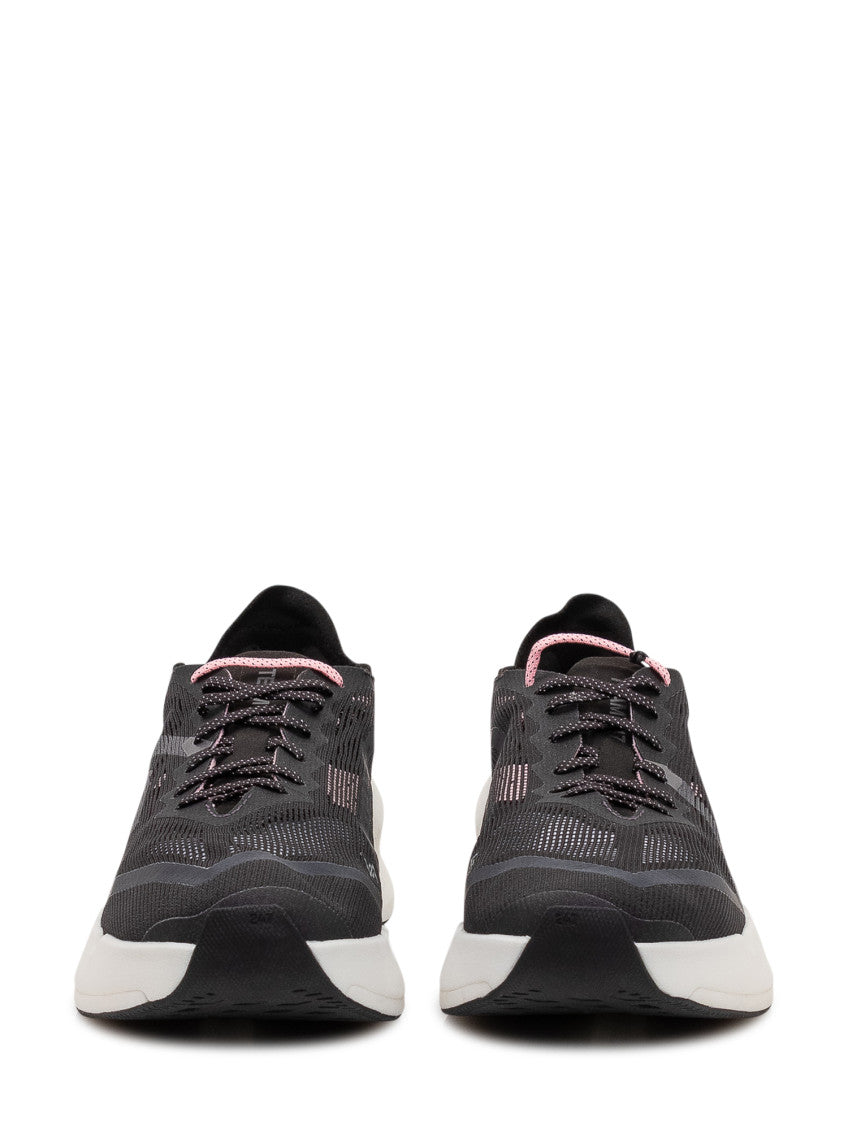 Black Logo Arc-4 Race Sneakers 2