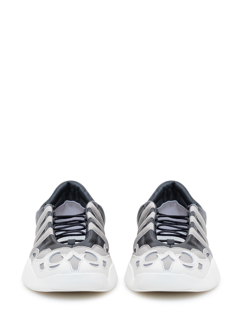 Multicolor Leather Sneakers 2