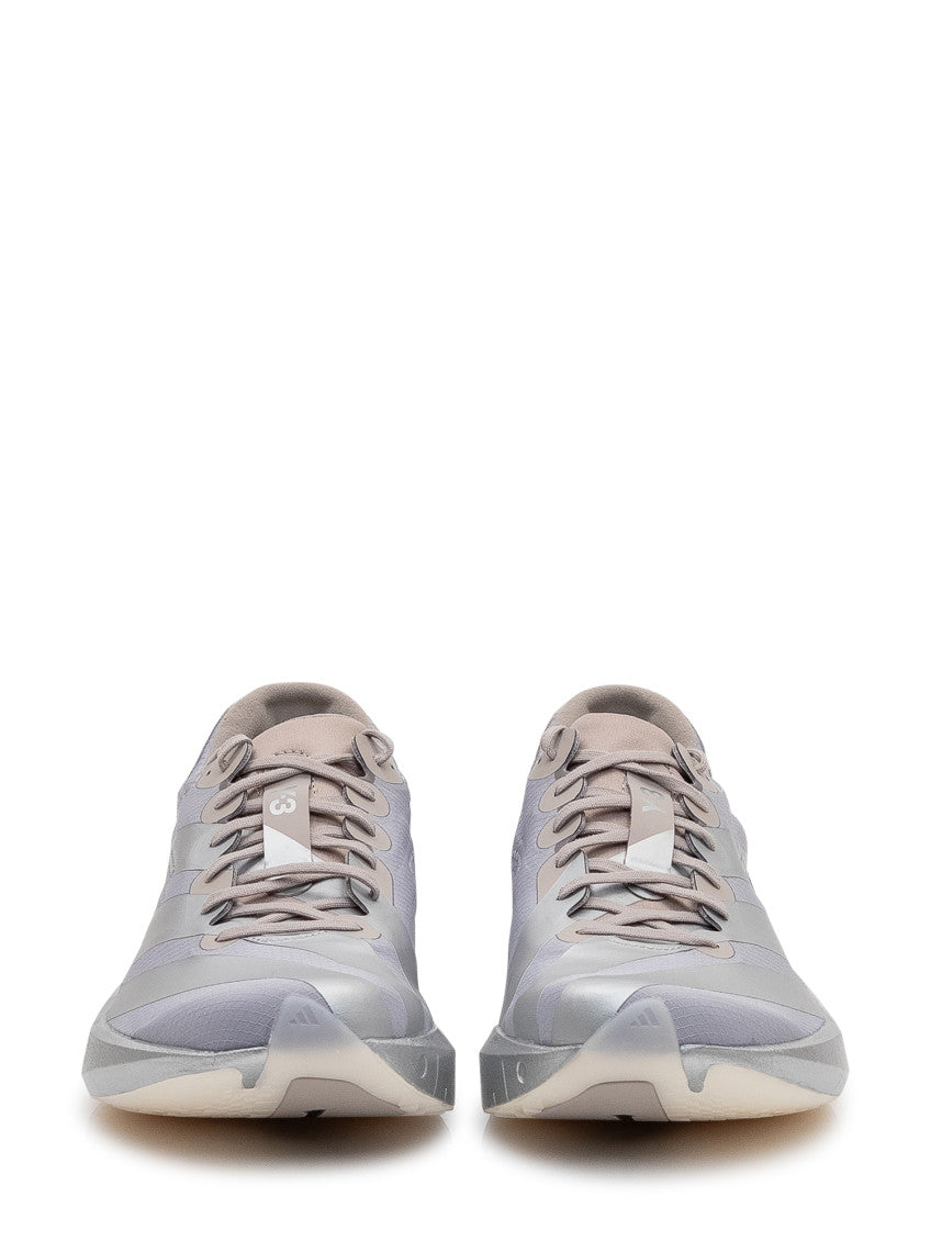 Silver Logo Sneakers 2