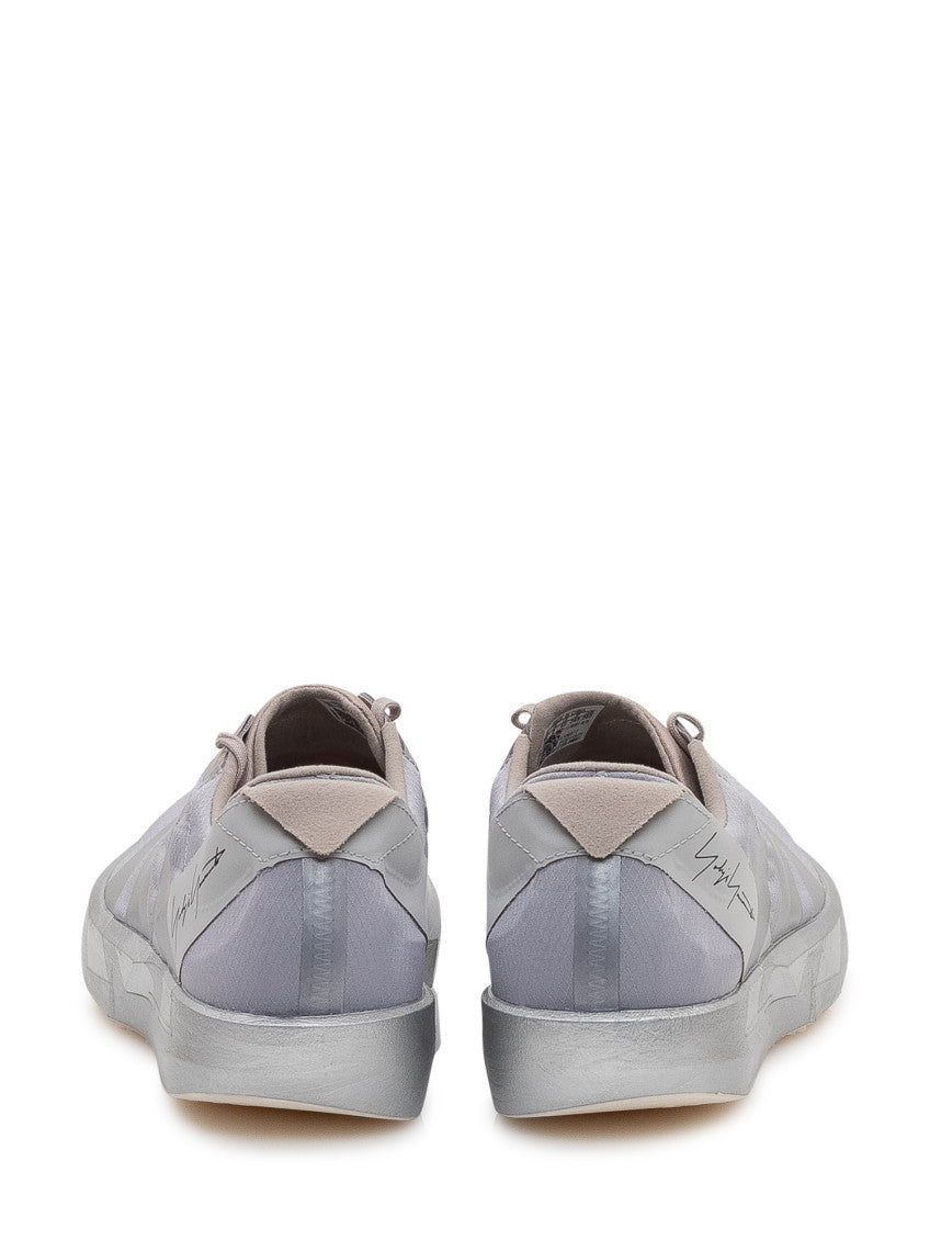 Silver Logo Sneakers 3