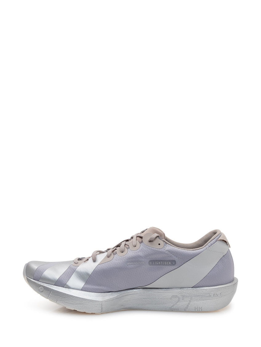 Silver Logo Sneakers 4