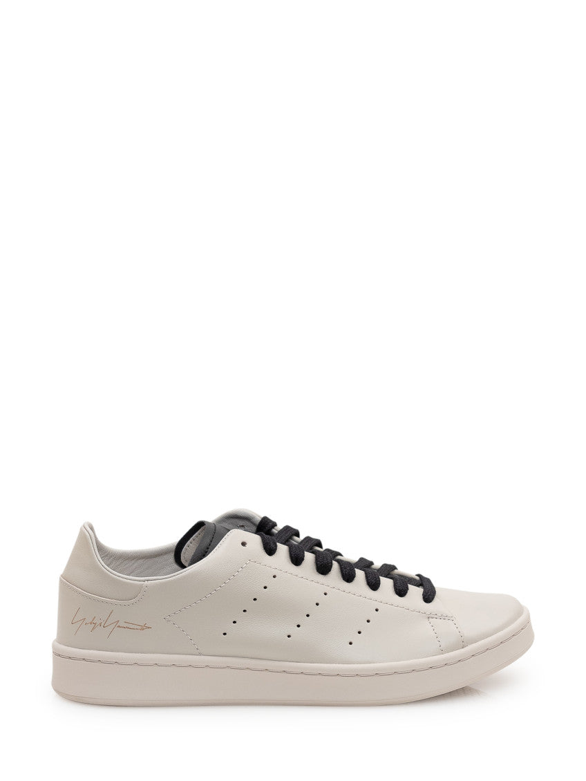 White Leather Sneakers 1