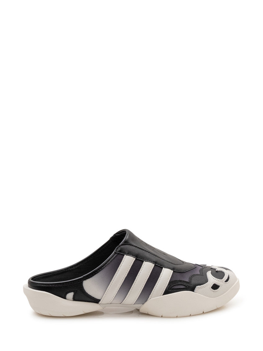 Black Stripe Mules 1