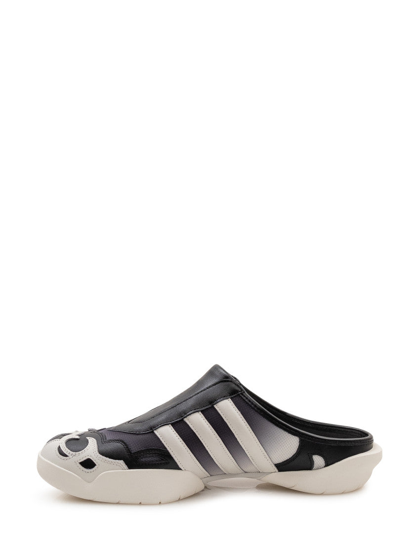 Black Stripe Mules 4