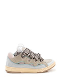 Multi Color Woven Curb Sneakers 1