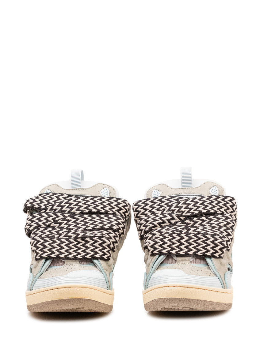 Multi Color Woven Curb Sneakers 2