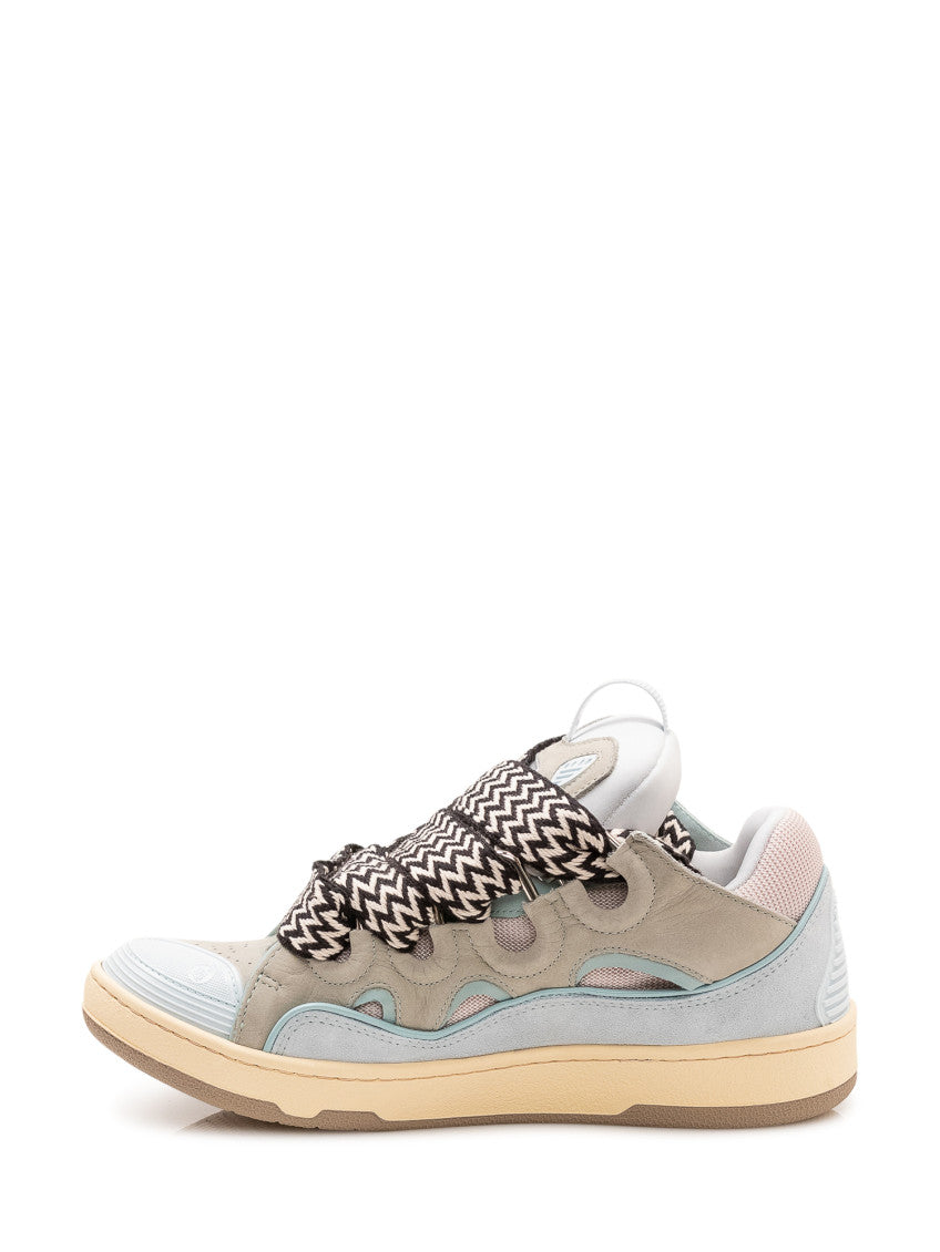 Multi Color Woven Curb Sneakers 4