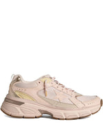 Pink Lace Up Sneakers 1