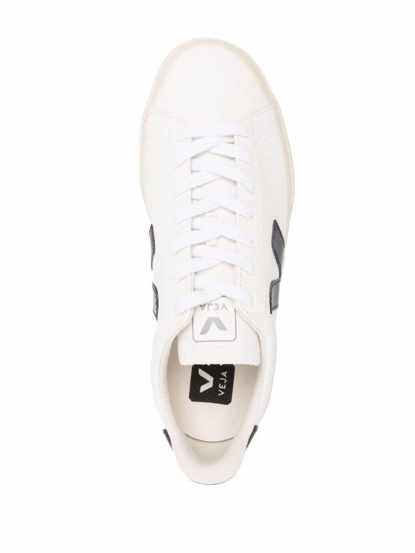 White Logo Sneakers 4