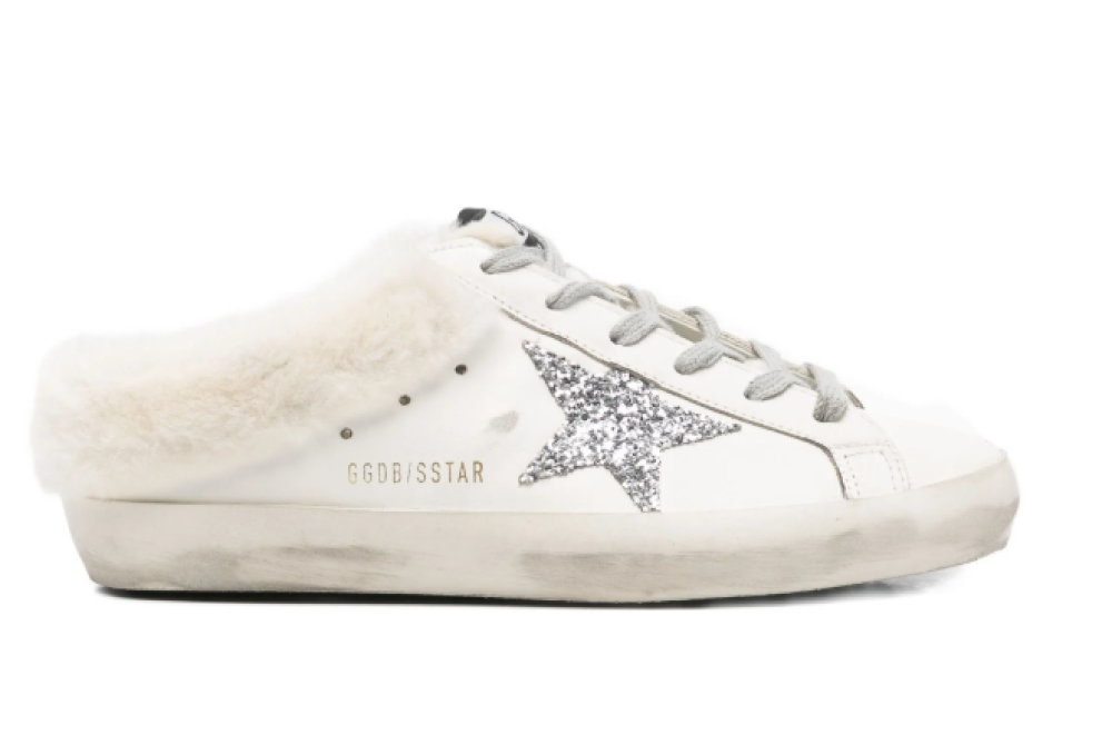 White Lace Up Sneakers 1