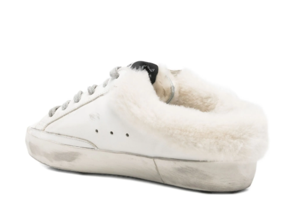 White Lace Up Sneakers 3