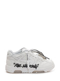 White Leather Sneakers 1