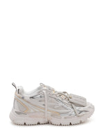 White Lace-up Sneakers 1