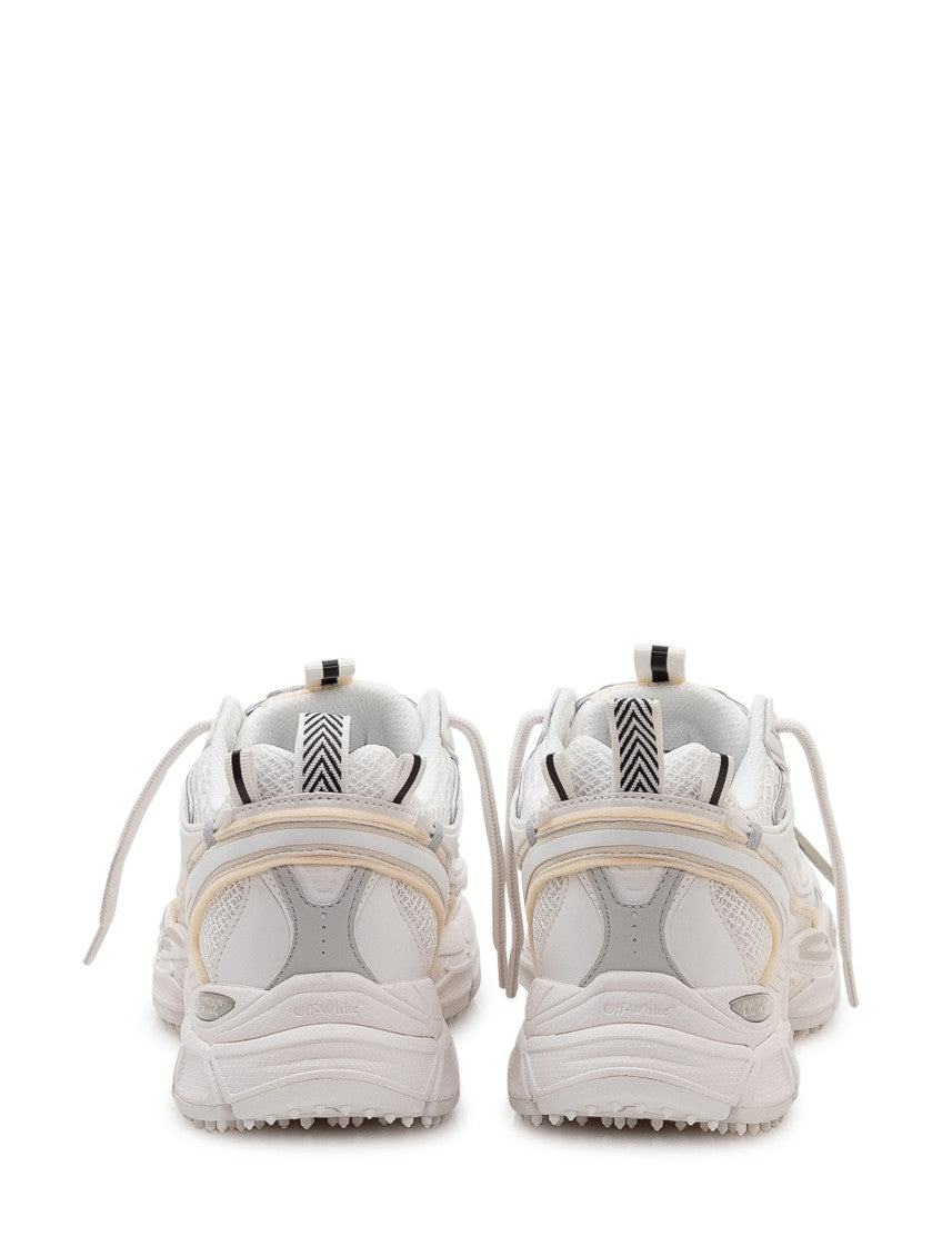White Lace-up Sneakers 3