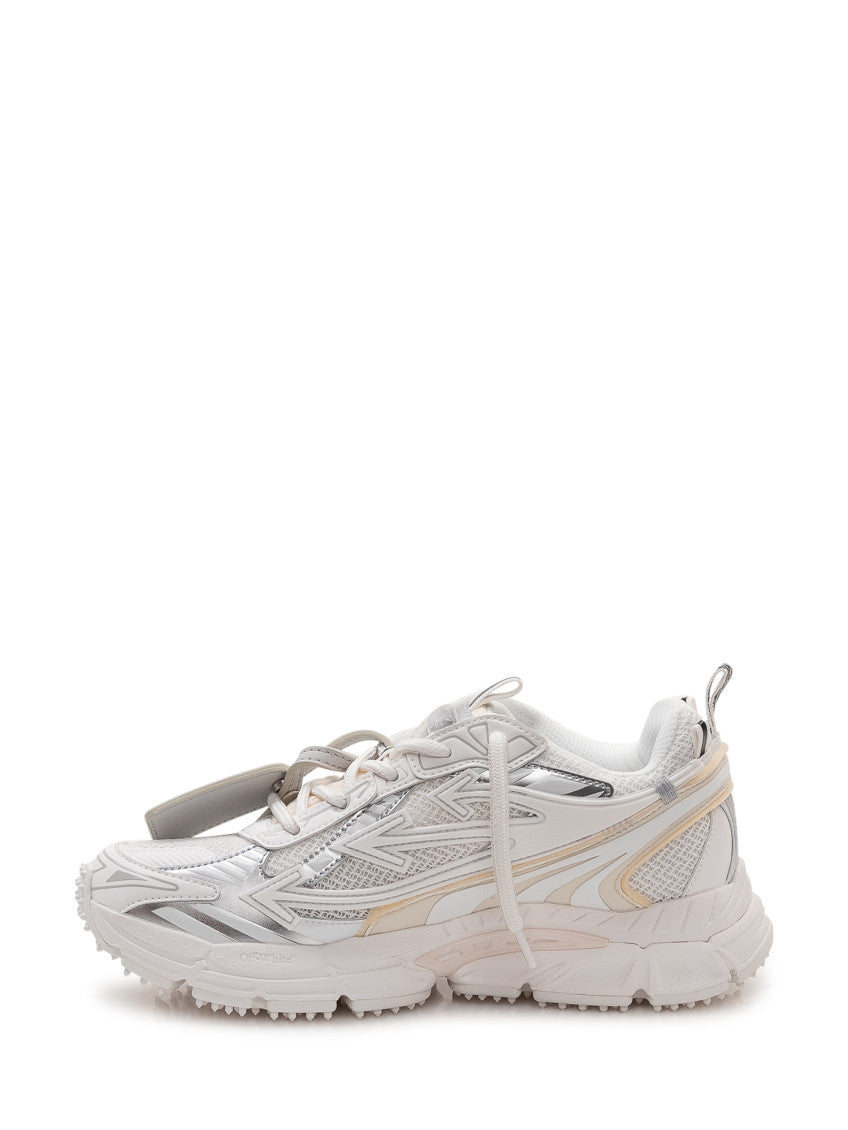 White Lace-up Sneakers 4