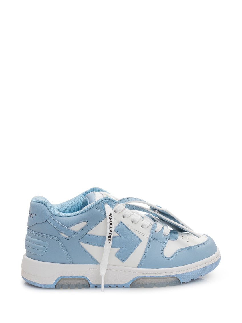 Blue Color Block Sneakers 1