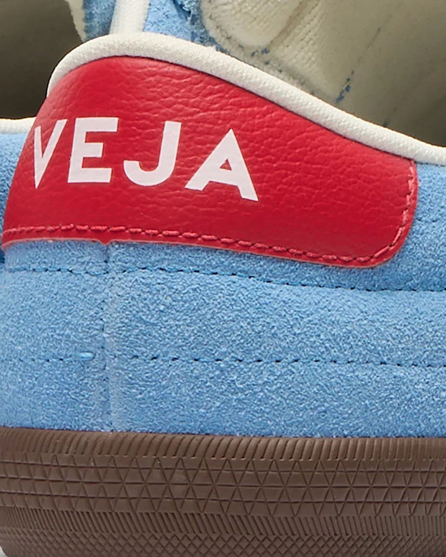 Light Blue Logo Sneakers 3