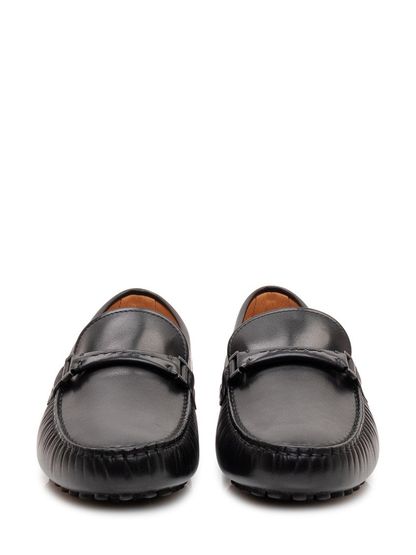 Black Leather Loafers 2