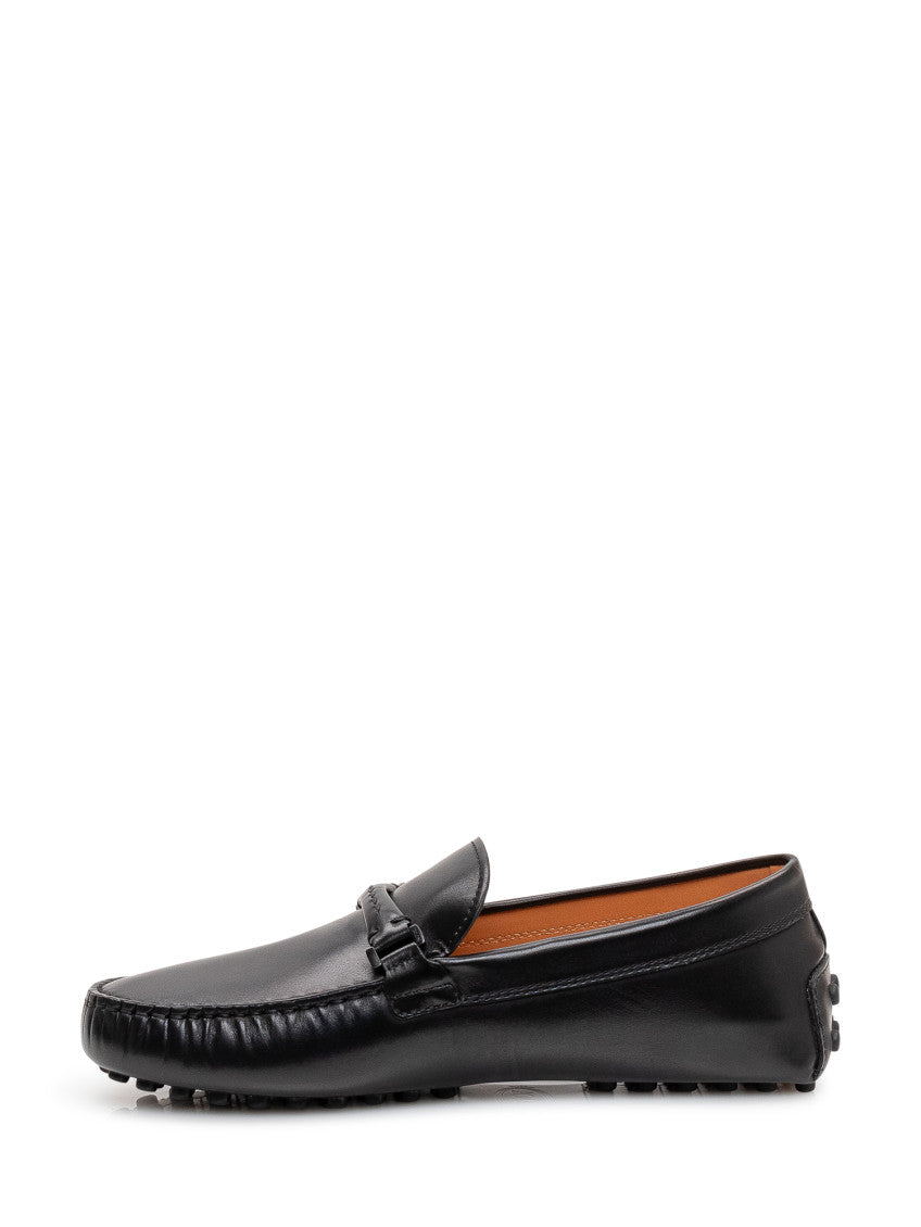 Black Leather Loafers 4