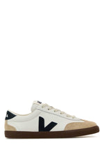 White Lace Up Sneakers 1