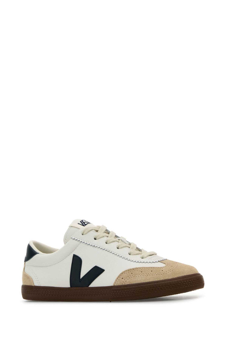White Lace Up Sneakers 2
